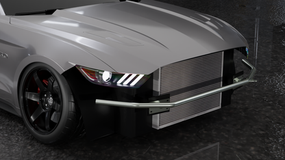 True Focus Fabrication - Ford Mustang S550 (2015-2017) - Standard Front Bash Bar
