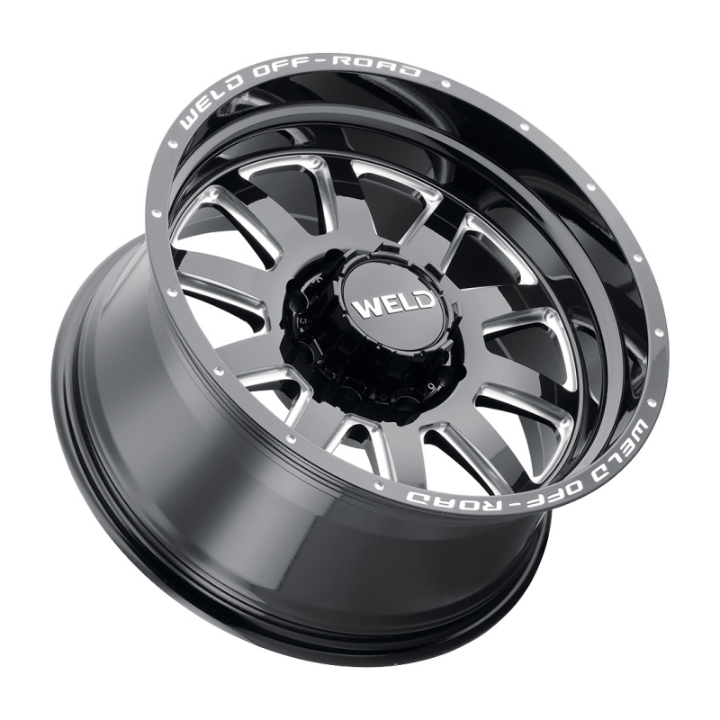 Weld Off-Road W102 20X9 Stealth 8X180 ET00 BS5 Gloss Black MIL 124.3