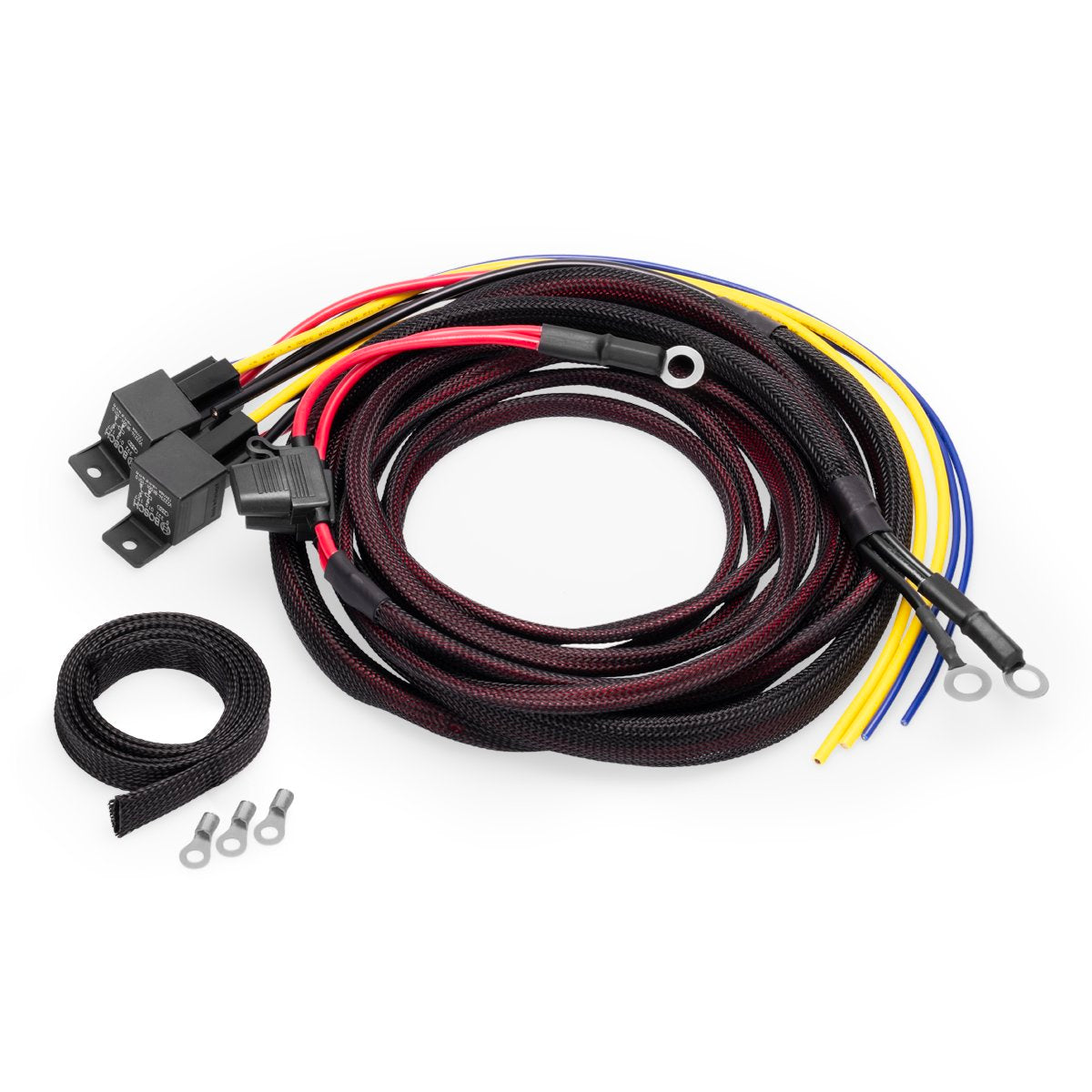 Nuke Performance - Wiring kit for dual fuel pumps, 30-Amp, battery connection