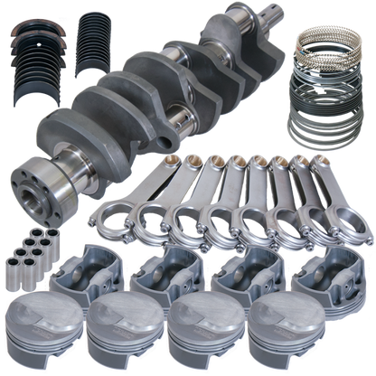 Eagle Chevy 454 4.250in Crank 6.385in H-Beam 18cc Dome 4.320in Pistons Rotating Assembly
