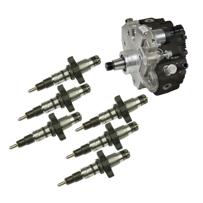 BD Diesel 03-04 Dodge 5.9L Cummins Stage 1 Performance CR Pump & Injectors Package