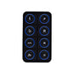 AEM EV 8 Button Keypad CAN Based Programmable Backlighting
