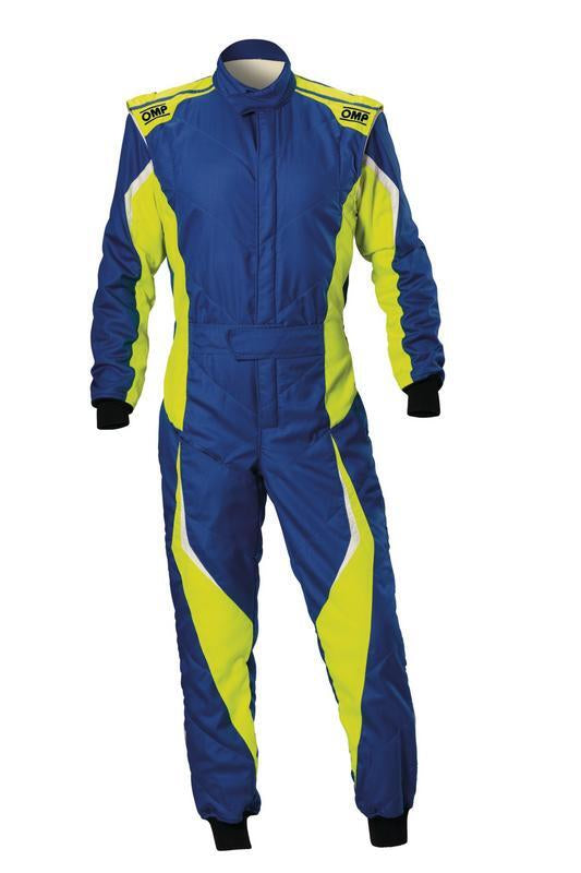 OMP TECNICA EVO SUIT WHITE/ANTHR SIZE 62 FIA 8856-2018 + SFI
