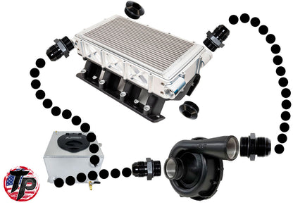 Tick Performance - 1,800hp+ Intercooler Single Feed Completion Kit