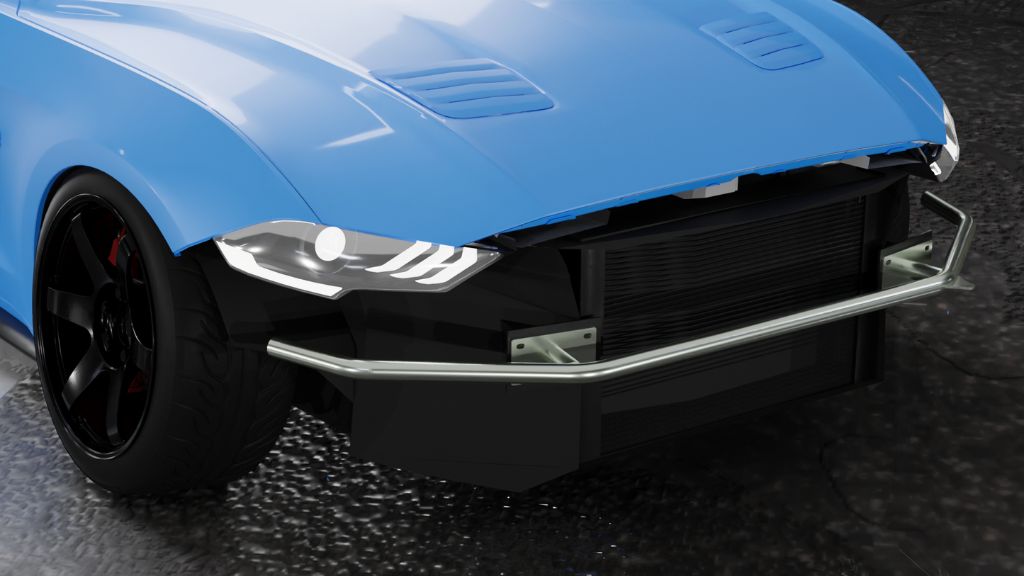 True Focus Fabrication - Ford Mustang S550 (2018-2023) - Standard Front Bash Bar