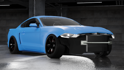 True Focus Fabrication - Ford Mustang S550 (2018-2023) - Front Basic Crash Bar