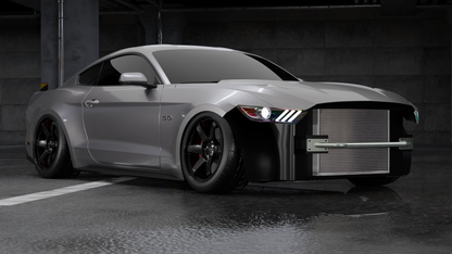 True Focus Fabrication - Ford Mustang S550 (2015-2017) - Front Basic Crash Bar