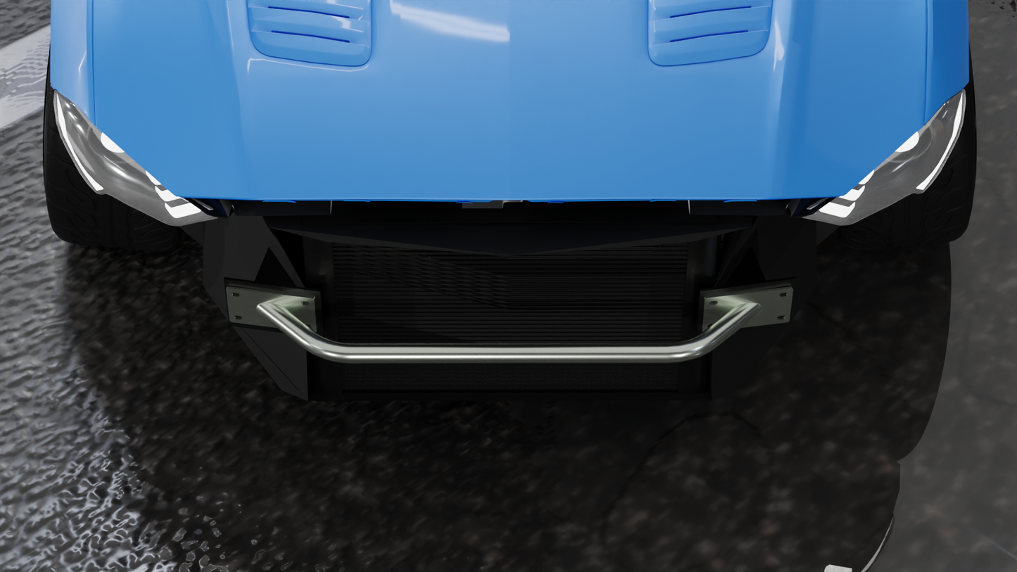 True Focus Fabrication - Ford Mustang S550 (2018-2023) - Front Basic Crash Bar