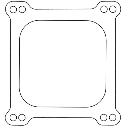 Cometic Holley 4 Barrel 4150 Style .047in Fiber Carburetor Gasket - 4.500in x4.500in - Open Plenum