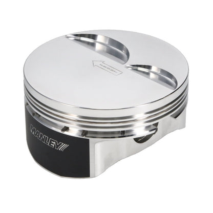 Manley Chevrolet LS Piston Set - 4.070in Bore 1.115in CH, -4.00 CC