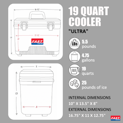 Fast Cooling -  Ultra Replacement Cooler with Pump