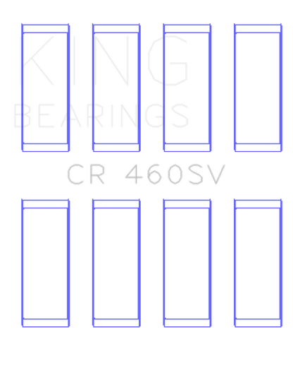 King Engine Bearings Audi/VW 1.9L/2.0L TDI Diesel Connecting Rod Bearings Set - Size +1.00mm