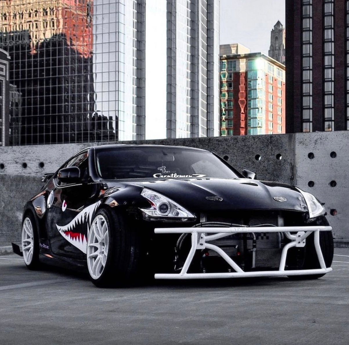 True Focus Fabrication - Nissan 370Z - Front Dual Row Bash Bar