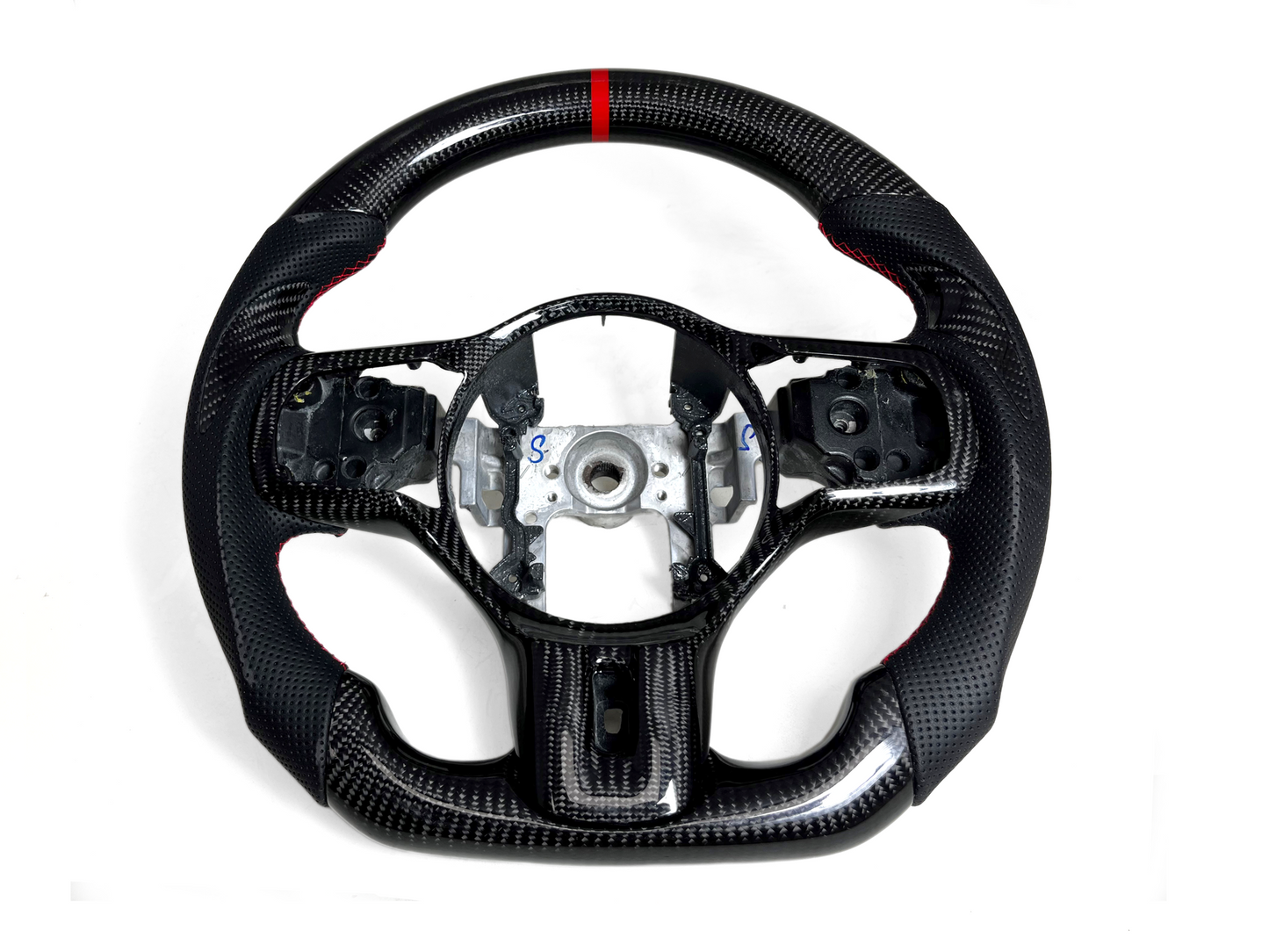 Prosport Inc. - Mitsubishi EVO X Carbon Fiber Steering Wheel Option 2