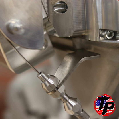 Tick Performance - Throttle Cable Bracket For Holley Ram Intakes & Tick Performance Ultra Low Intercooler