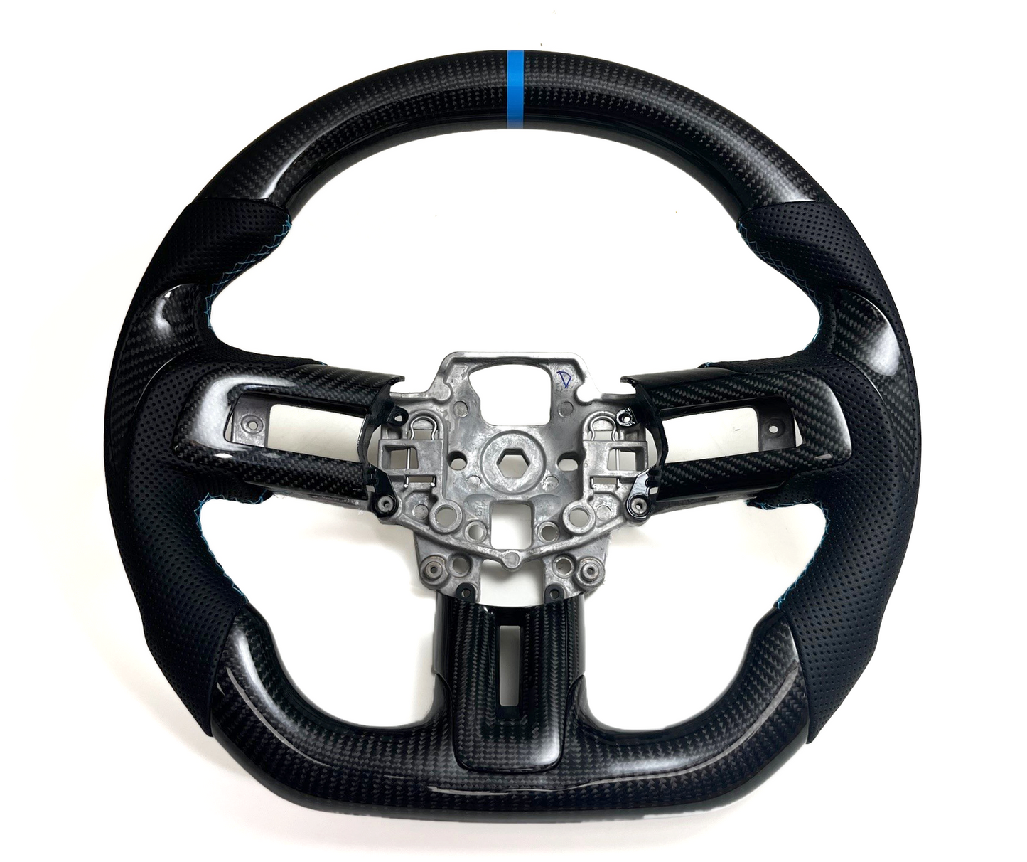 Prosport Inc. - Ford Mustang Carbon Fiber Steering Wheel Option 1