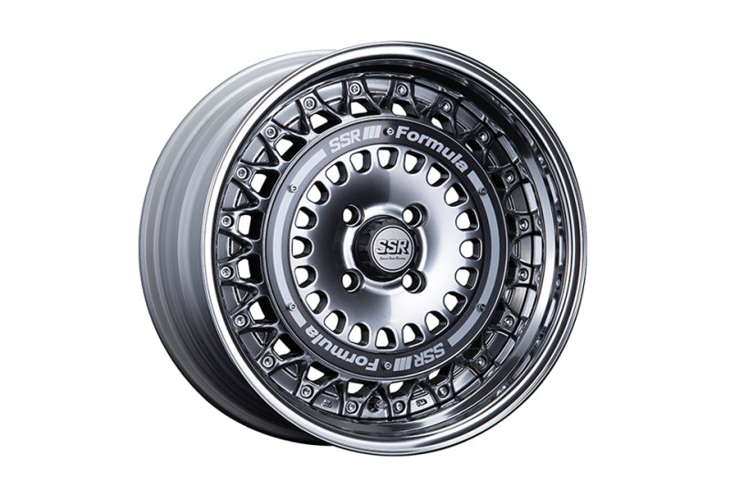 SSR Formula Aero Mesh 18X10.5 -26 Offset HP-Disk 5x114.3 White Wheel (S/O - NO CANCEL)