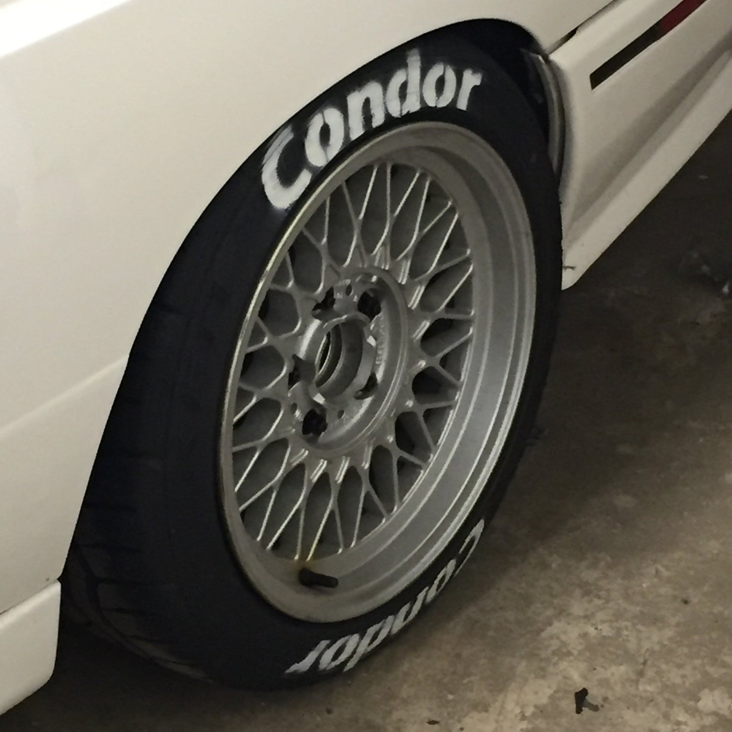 Condor Speed Shop - Tire Stencil - Condor
