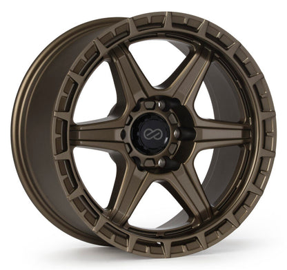 Enkei Trail-Finder 17x9 / 6x139.7 BP / ET0 / 106.1mm Bore - Matte Bronze Wheel