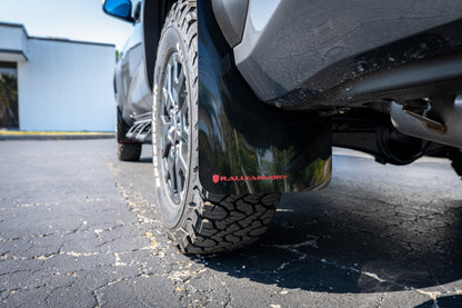 Rally Armor 25-26 Toyota 4Runner Black UR Mud Flap w/ Red Logo