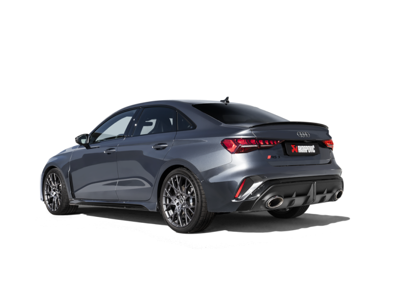 Akrapovic 2025+ Audi RS3 Sedan (8Y FL) Evolution Line Catback - Titanium: Req. P-HF1636 or P-HF1431