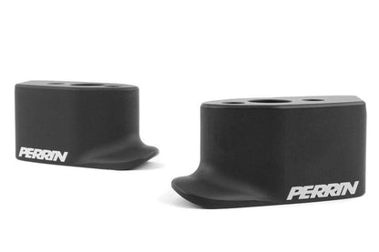 PERRIN 17-20 Subaru BRZ Wing Riser Kit - Black (Will Not Work With 86/GR86)