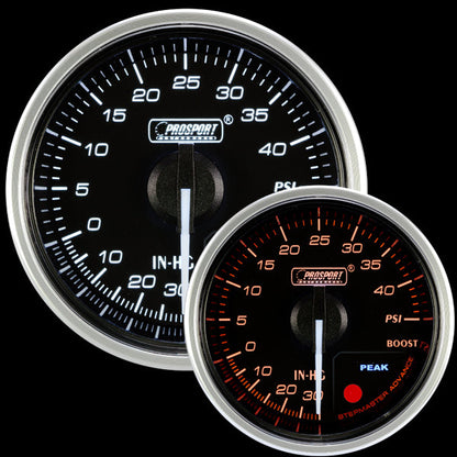 Prosport Gauges - 2-1/16" Supreme Series Electrical Boost Gauge
