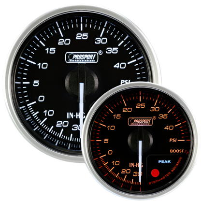 Prosport Gauges - 2-1/16" Supreme Series Electrical Boost Gauge