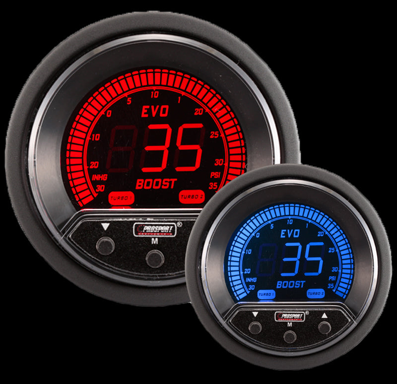 Prosport Gauges - 2-1/16" Premium EVO Electrical Boost Controller gauge