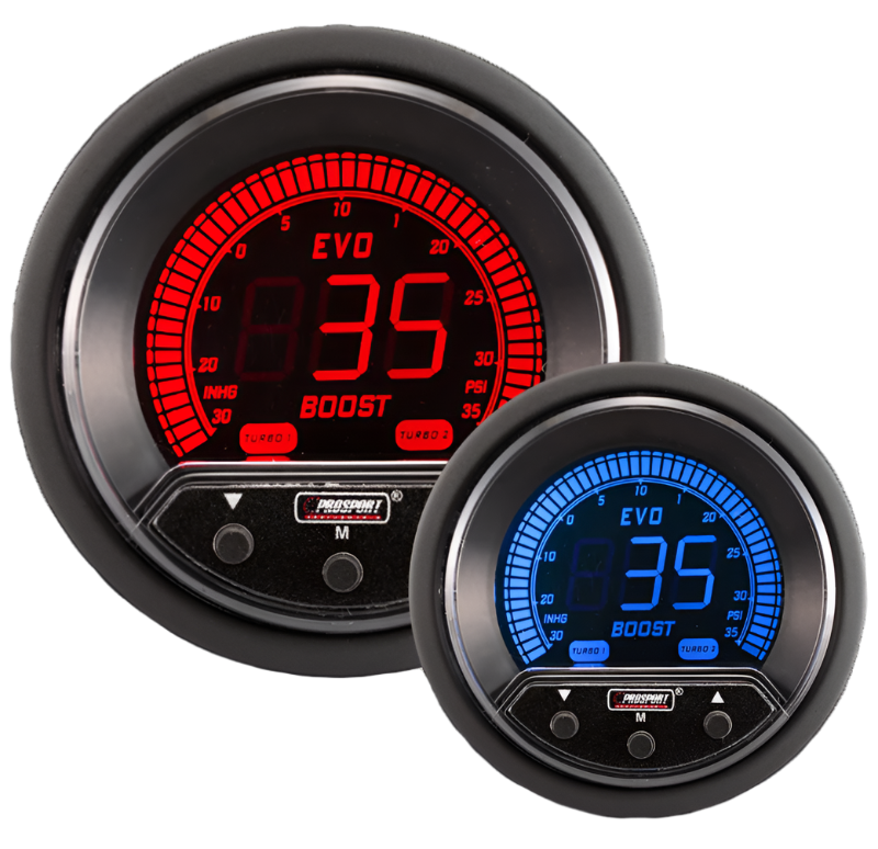 Prosport Gauges - 2-1/16" Premium EVO Electrical Boost Controller gauge