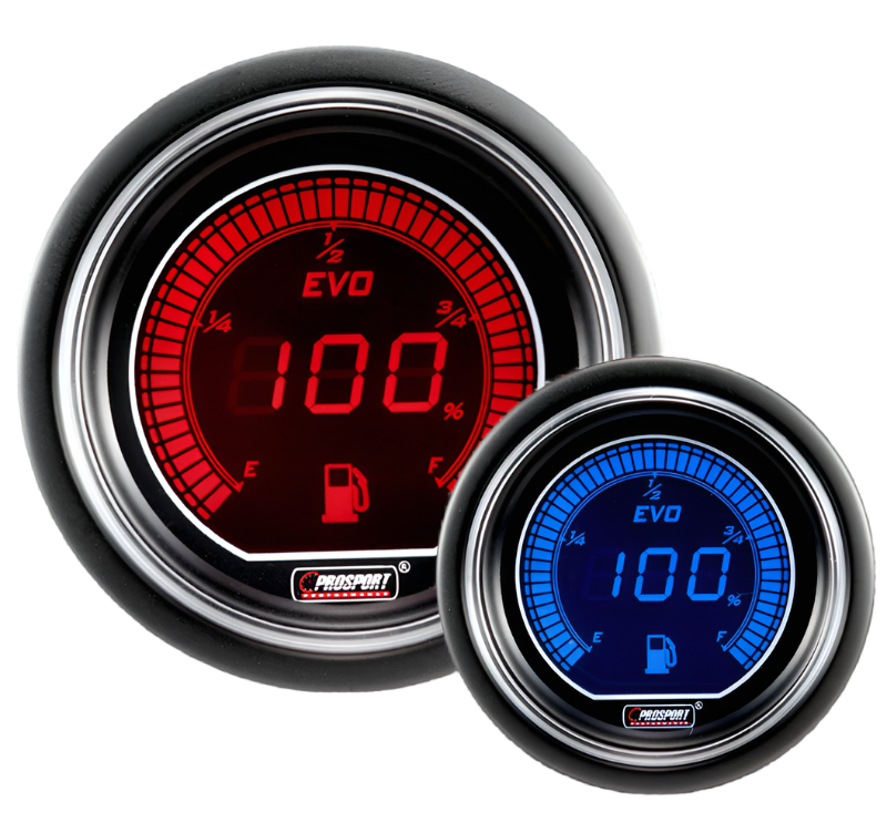 Prosport Gauges - 2-1/16" Evo Electrical Fuel Level Gauge