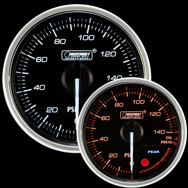 Prosport Gauges - 2-1/16" Supreme Series Electrical Oil Pressure Gauge