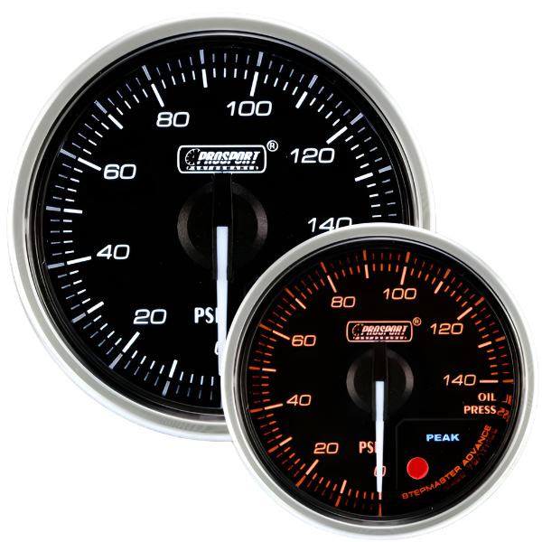 Prosport Gauges - 2-1/16" Supreme Series Electrical Oil Pressure Gauge