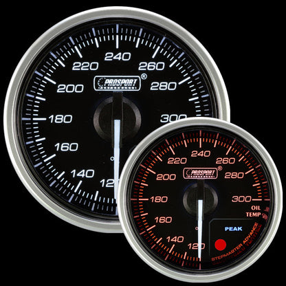 Prosport Gauges - 2-1/16" Supreme Electrical Oil Temperature Gauge
