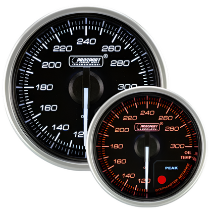 Prosport Gauges - 2-1/16" Supreme Electrical Oil Temperature Gauge