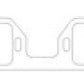 Cometic Chrysler Gen-2 Hemi .094in Fiber Intake Manifold Gasket Set-1.856in x 2.009in Rectangle Port