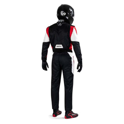 Sparco Suit Competition (Boot Cuff) 56 Black/ White