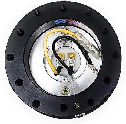 NRG Quick Release Gen 2.0 - Black Body / Black Ring w/Shreddy Collab Version 3 SFI