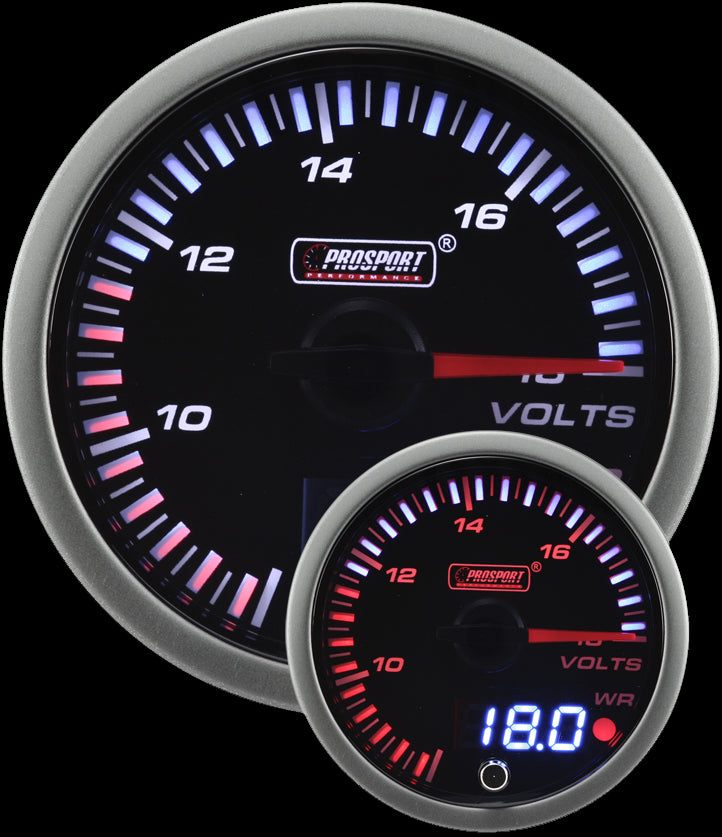 Prosport Gauges - 2-3/8" JDM Electrical Volt Gauge