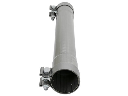 aFe MACH Force-Xp Resonator Delete Pipe 3 IN Inlet/Outlet x 3 IN Dia. x 19 IN Overall L w/ Clamps