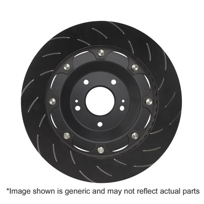EBC Racing 08-16 Mitsubishi Lancer Evo 10 2.0T Front 355mm 2 Pc Rotor Replacement (Pair)