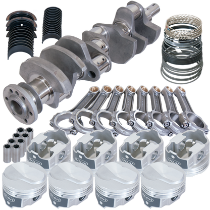 Eagle Chevy 454 4.000in Crank 6.135in I-Beam Rods Closed Chamber 4.320in Pistons Rotating Assembly