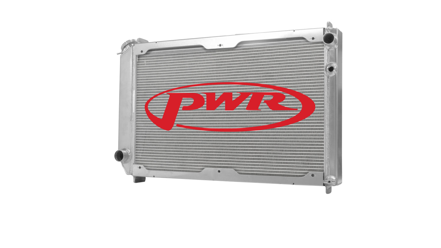 PWR - Ford Mustang 1979-93 5.0 V8 Radiator (FOR STOCK MECHANICAL FAN ONLY)