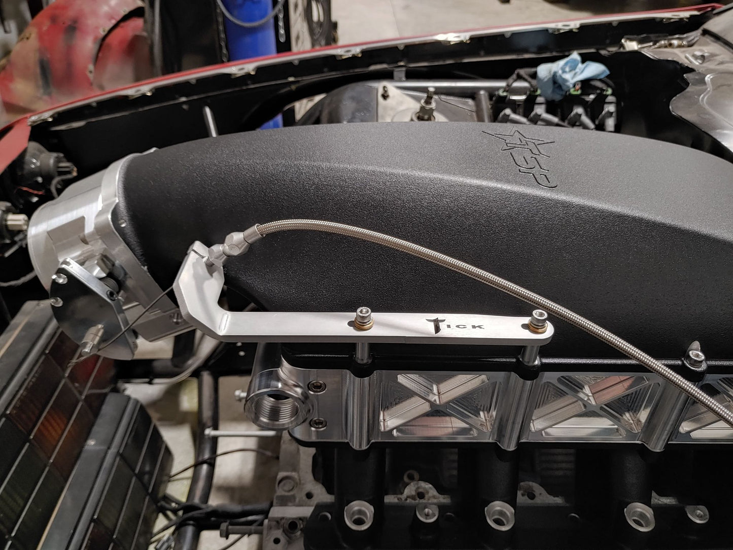 Tick Performance - Texas Speed Titan Intake Throttle Cable Bracket