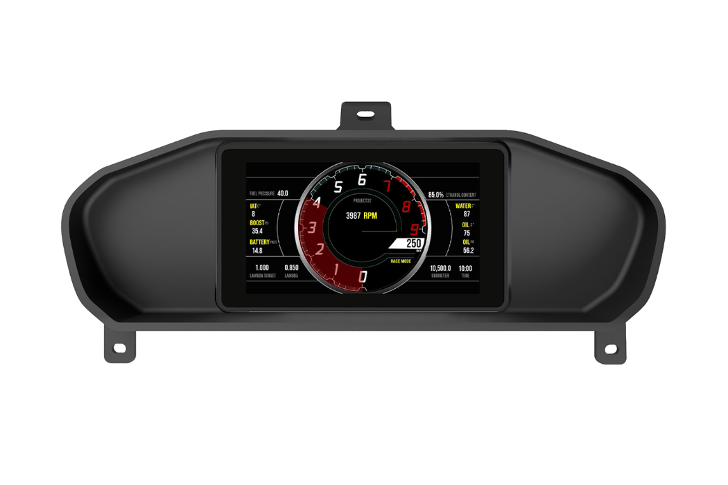 Mako Motorsport - Recessed Dash Mount for the Powertune Digital 7" Dash (Display Sold Separately)
