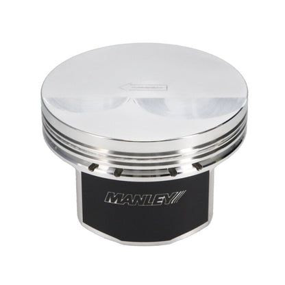 Manley Chevrolet LS Piston Set - 3.910in Bore 1.313in CH, -4.00 CC