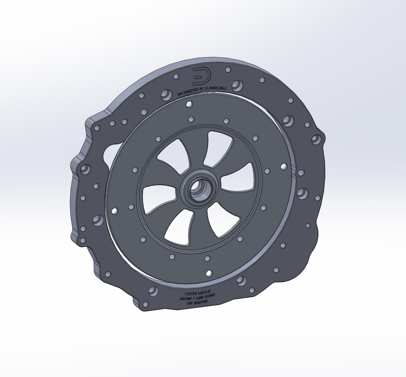 DomiWorks Engineering - Toyota 1JZ/2JZ to Jaguar/Land Rover 8HP Adapter kit