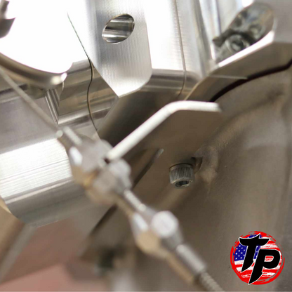 Tick Performance - Throttle Cable Bracket For Holley Ram Intakes & Tick Performance Ultra Low Intercooler