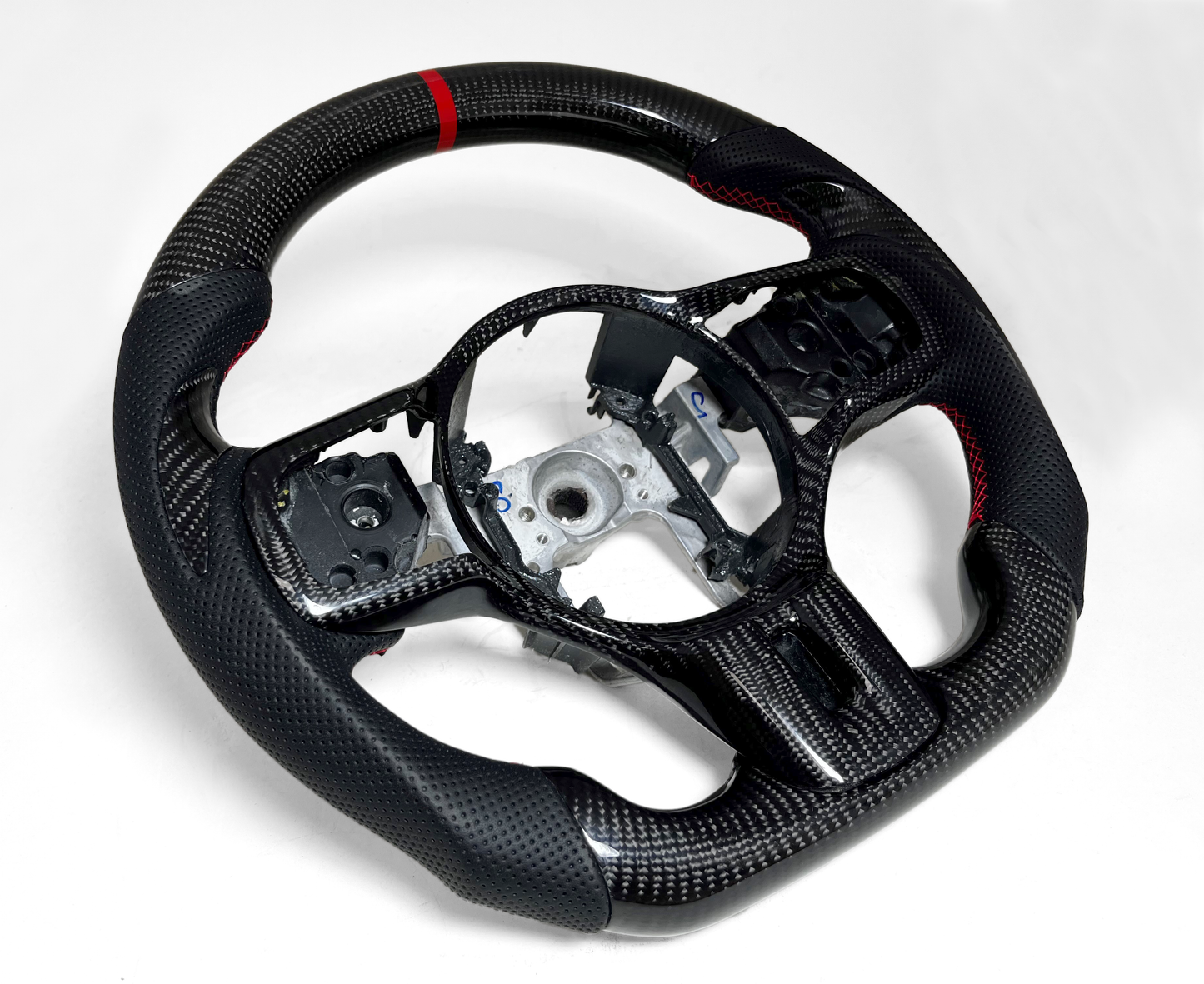 Prosport Inc. - Mitsubishi EVO X Carbon Fiber Steering Wheel Option 2