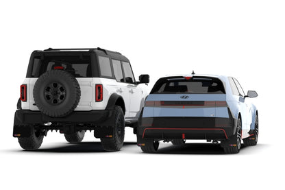 Rally Armor 21-25 Ford Bronco NO-ST Steel Rear Bumper BCE Logo